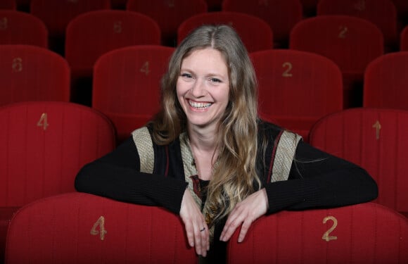 Exclusif - Prix Spécial - Magalie Madison lors d'un rendez-vous pour la piece " Derniers Baisers " au théâtre de la Grande Comédie à Paris le 18 Avril 2019.© Denis Guignebourg / Bestimage 