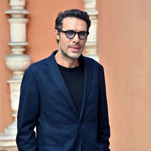 Nicolas Bedos, le président du Jury de la 3eme édition du Festival Cinéroman, à la salle de l'Artistique à Nice, le 22 octobre 2021.