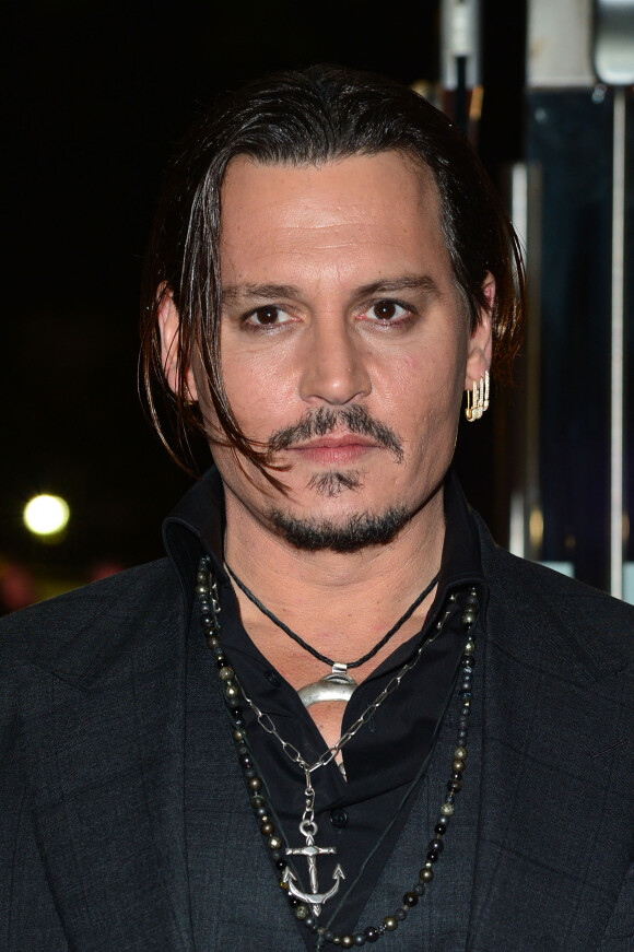 Johnny Depp - Avant-première du film "Black Mass" lors du Festival BFI à Londres, le 11 octobre 2015. 