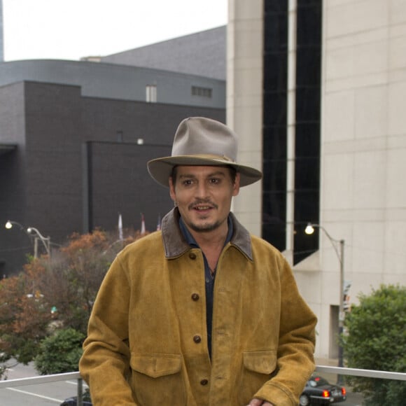 Johnny Depp - Conférence de presse pour le film "I saw the light" au festival de Toronto le 13 septembre 2015.