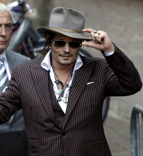 Johnny Depp - Célébrités au festival international du film de Toronto (TIFF) le 12 septembre 2015 