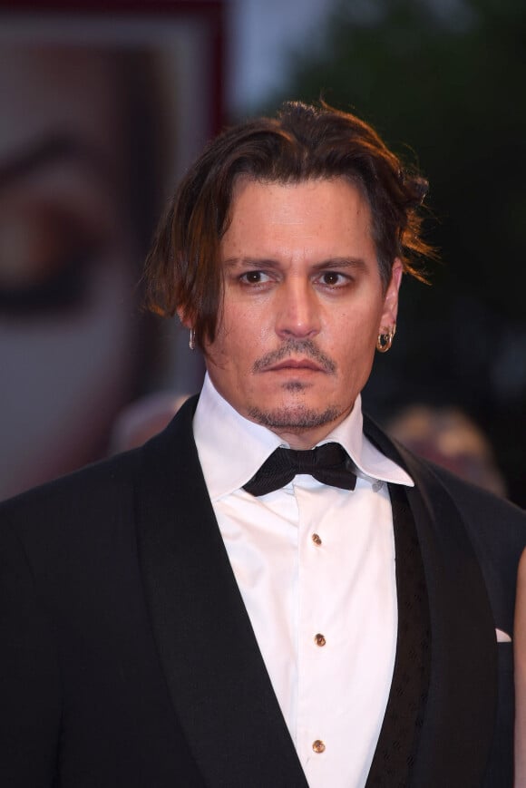 Johnny Depp - Tapis rouge du film "A Danish Girl" lors du 72ème festival du film de Venise (la Mostra), le 5 septembre 2015. 