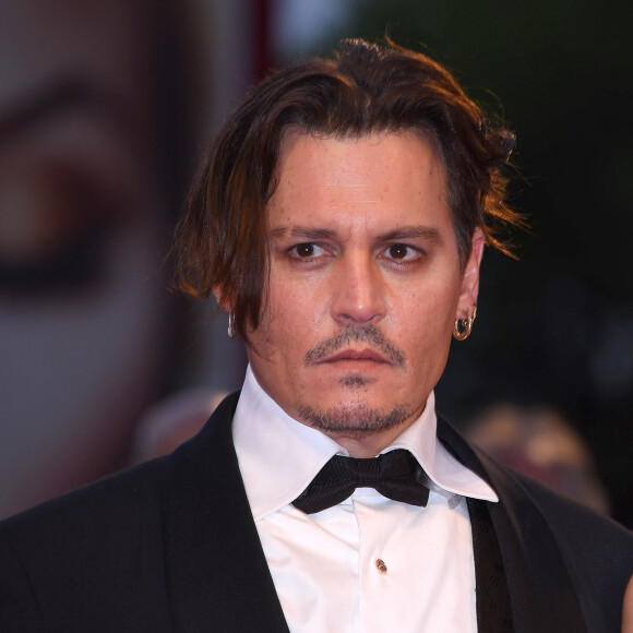 Johnny Depp - Tapis rouge du film "A Danish Girl" lors du 72ème festival du film de Venise (la Mostra), le 5 septembre 2015. 