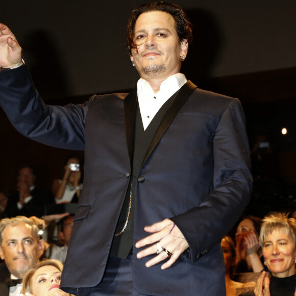 Johnny Depp - Première du film Black Mass (Strictly Criminal) lors du 72ème festival du film de Venise (la Mostra), le 4 septembre 2015.