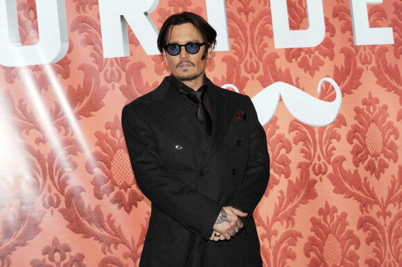 Johnny Depp - Avant-première du film "Charlie Mortdecai" à Londres. Le 19 janvier 2015. 