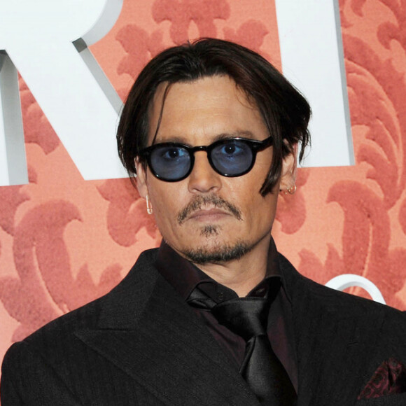 Johnny Depp - Avant-première du film "Charlie Mortdecai" à Londres. Le 19 janvier 2015. 