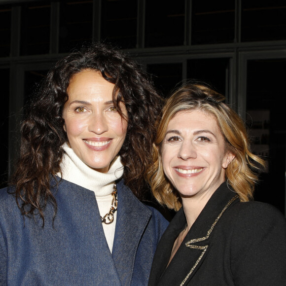 Exclusif - Linda Hardy et Juliette Tresanini lors de la soirée de lancement du livre de Juliette.Tresanini "Ces phrases qui changent la vie" (éditions Marabout) à Paris le 21 mars 2022. Juliette.Tresanini a été pendant 4 ans comédienne dans la série en access Prime Time de TF1 Demain nous appartient (DNA). © Denis Guignebourg / Bestimage 