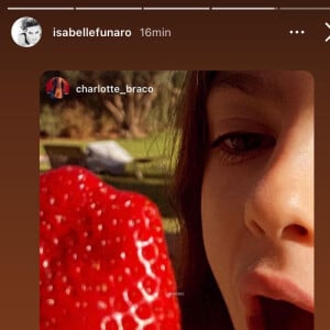 Isabelle Funaro souhaite un joyeux anniversaire à sa fille Seven. Instagram. Le 7 juin 2022.