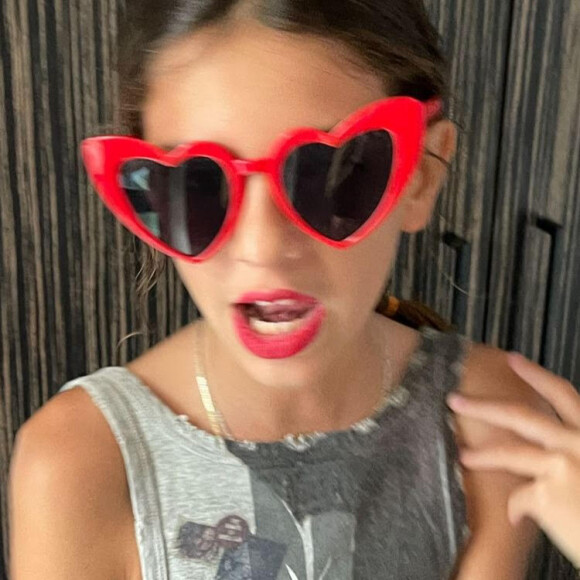 Isabelle Funaro souhaite un joyeux anniversaire à sa fille Seven. Instagram. Le 7 juin 2022.