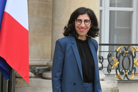 Rima Abdul Malak, ministre de la Culture, à la sortie du conseil des ministres au palais de l'Elysée à Paris, France, le 20 juillet 2022. © Lionel Urman/Panoramic/Bestimage 