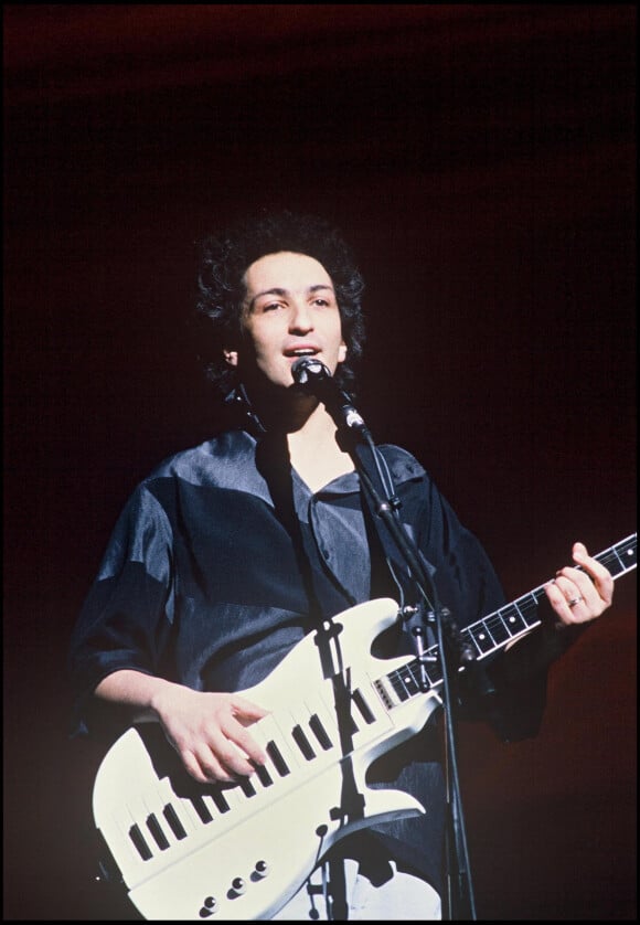 Archives - Michel Berger lors du concert au zénith le 14 juin 1986