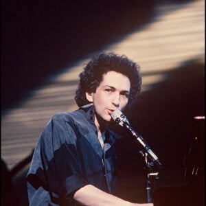 Archives - Michel Berger lors du concert au zénith le 14 juin 1986