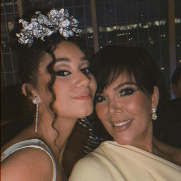 Lena Situations et Kris Jenner sur Instagram. Le 14 juin 2022.