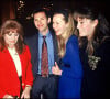 Elodie Constantin, Paul Belmondo et Luana Belmondo en 1992. 