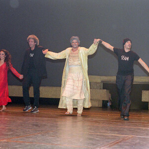 Nourith, Elie Chouraqui, Daniel Levi, Pascal Obispo, Anne Warin - Spectacle "Les Dix Commandements" au Palais des Sports à Paris