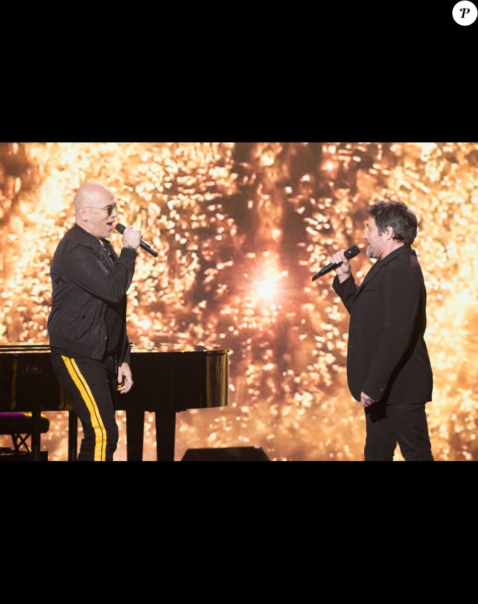 Exclusif - Pablo Villafranca, Pascal Obispo - Enregistrement de l'émission "La boîte à Secrets 9" à Paris, qui sera diffusée le 9 septembre sur France 3. © Tiziano Da Silva / Bestimage