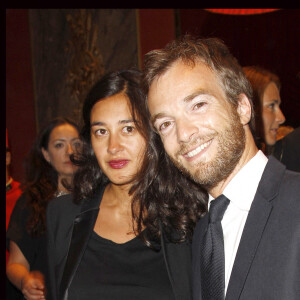 Jonathan Lambert et sa femme Laureen à Deauville le 2 septembre 2011. 