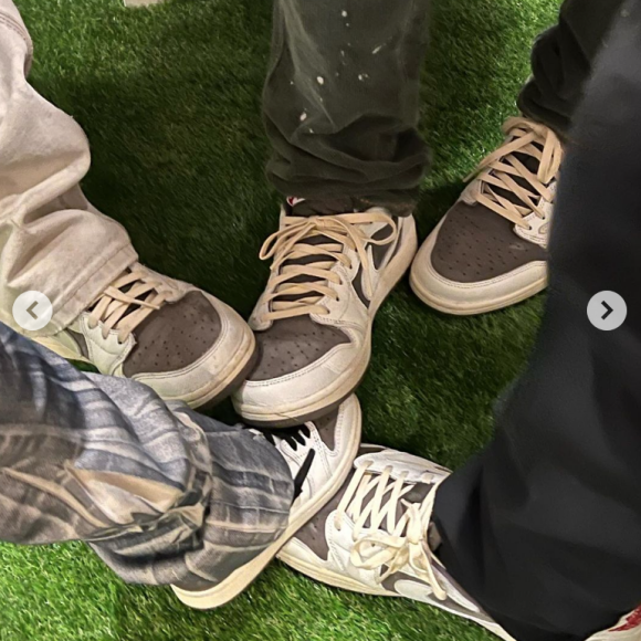 Kylie Jenner et Stormi au concert de Travis Scott le 6 août 2022.