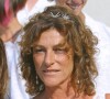 Florence Arthaud, le jour de son mariage, le 25 septembre 2005 à Porquerolles