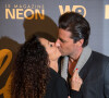 Emmanuelle Rivassoux et son compagnon - Cérémonie des Melty Future Awards 2015 au Grand Rex à Paris le 28 janvier 2015.