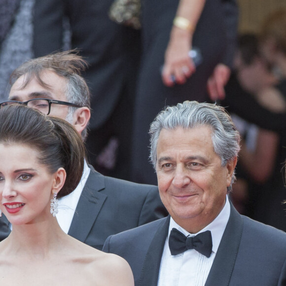 Chantal Lauby, Medi Sadoun, Frédérique Bel, Christian Clavier, Elodie Fontan, Ary Abittan - Montée des marches du film "Jimmy's Hall" lors du 67 ème Festival du film de Cannes – Cannes le 22 mai 2014. 