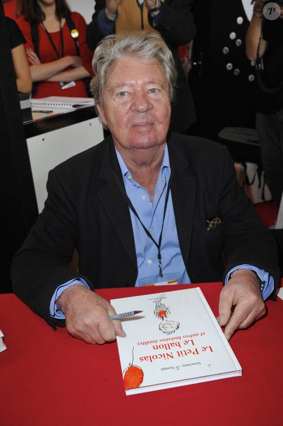 Jean-Jacques Sempé au 32e salon du livre, Porte de Versailles à Paris - 2012
