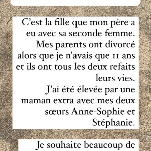 Sylvie Tellier a fait des révélations sur sa relation avec sa demi soeur Delphine @ Instagram / Sylvie Tellier