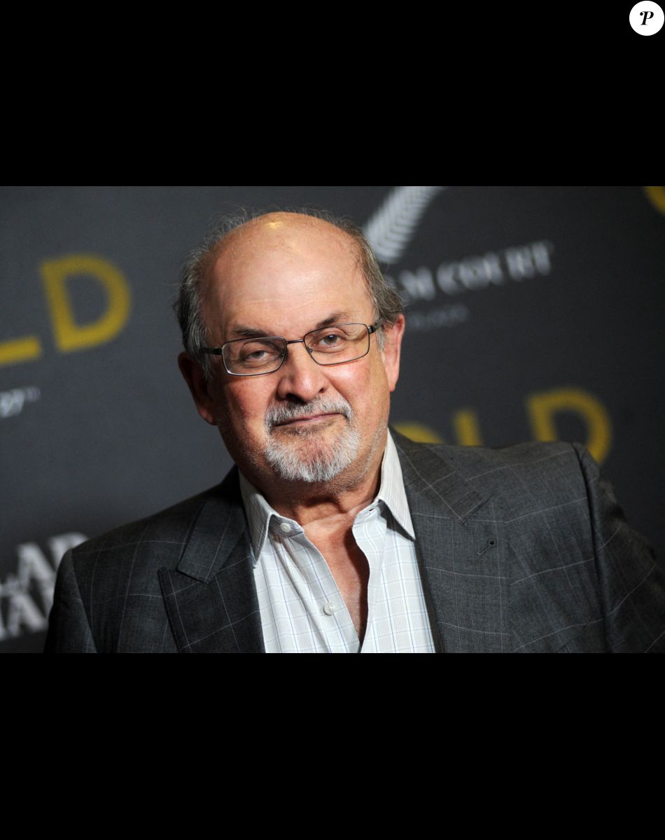 Salman Rushdie à la première de "Gold" à New York le 17 janvier 2017.