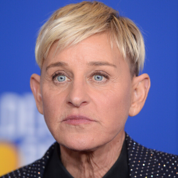 Ellen DeGeneres - Pressroom de la 77ème cérémonie annuelle des Golden Globe Awards au Beverly Hilton Hotel à Los Angeles, le 5 janvier 2020.