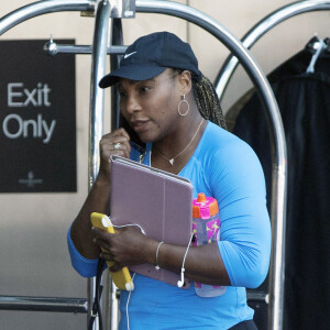 Serena Williams est de retour à son hôtel à Toronto le 7 août 2022. 