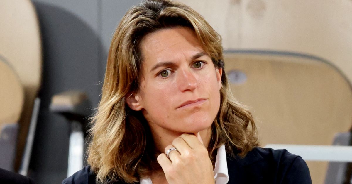 Amélie Mauresmo (directrice Du Tournoi De Roland-Garros) En Tribune ...