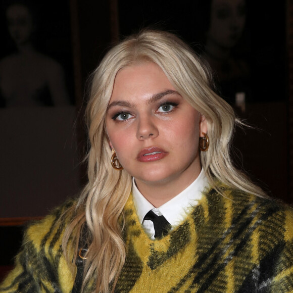 Louane Emera - Défilé Dior Prêt-à-porter Automne/Hiver 2022/2023 dans le cadre de la Fashion Week de Paris, France, le 1er Mars 2022. © Borde-Rindoff/Bestimage