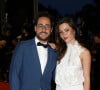 Thomas Hollande et sa femme Emilie Broussouloux - Montée des marches du film "R.M.N." lors du 75ème Festival International du Film de Cannes. © Dominique Jacovides / Bestimage
