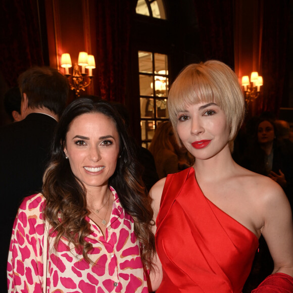 Capucine Anav et Alix Benezech (stylisme Christophe Guillarmé) - Déjeuner du Chinese Business Club à Paris, à l'occasion de la Journée internationale des droits des femmes. Le 7 mars 2022 © Rachid Bellak / Bestimage 