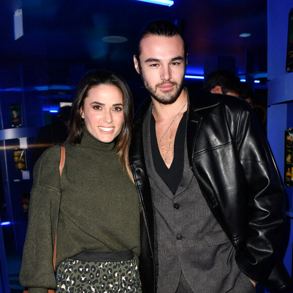 Capucine Anav , Anthony Colette - Inauguration de la salle de projection privée et éphémère Amazon Prime Video Club, dont l'accès est entièrement gratuit, place de La Madeleine à Paris. Le 9 décembre 2021 © Veeren / Bestimage