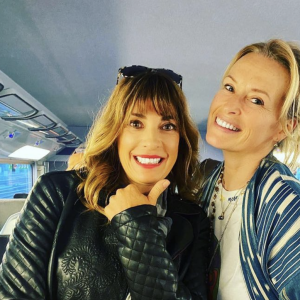 Eve Angeli et Estelle Lefébure sur Instagram. Le 16 juillet 2022.