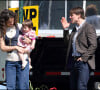 Katie Holmes, Tom Cruise et leur fille Suri.