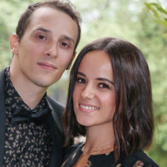 Alizée et son mari Grégoire Lyonnet dans l'orangerie du château du Biez à Pecq en Belgique. © Philippe Doignon/Bestimage