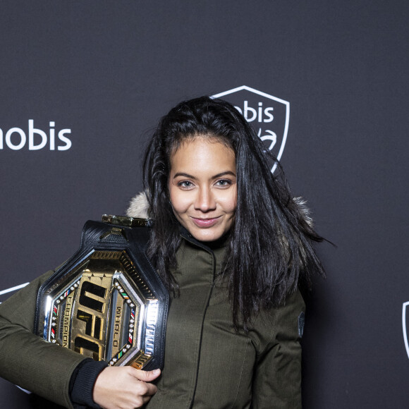 Exclusif - Vaimalama Chaves (Miss France 2019) - Nobis fête ses 15 ans en inaugurant sa nouvelle boutique dans le 2ème arrondissement de Paris, France, le 25 novembre 2021. © Pierre Perusseau/Bestimage