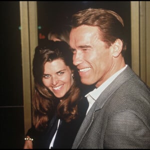 Archives - Arnold Schwarzenegger et sa femme Maria Shriver - Première du film "Dave".