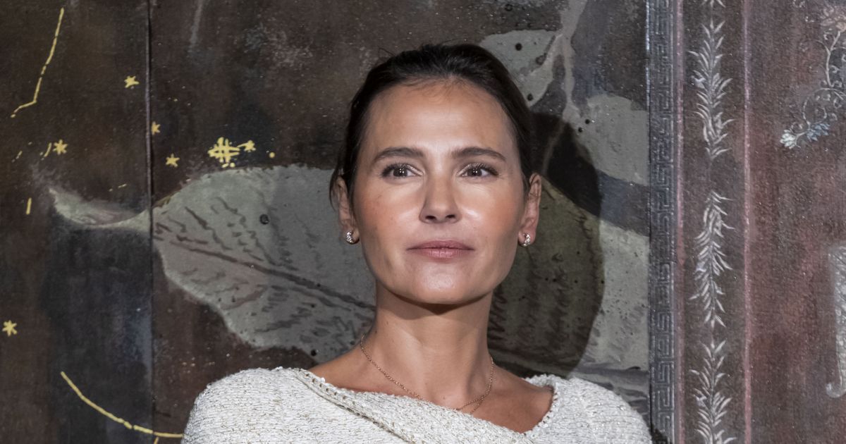 Virginie Ledoyen lors du photocall du défilé Chanel Métiers d'Art 2019