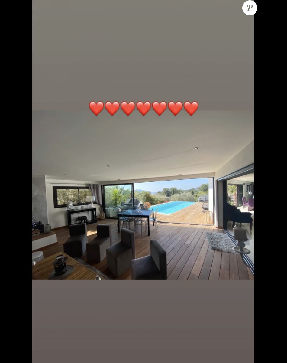 Amandine Pellissard (Large families) reveals images of her new luxurious villa in the south of France - Instagram