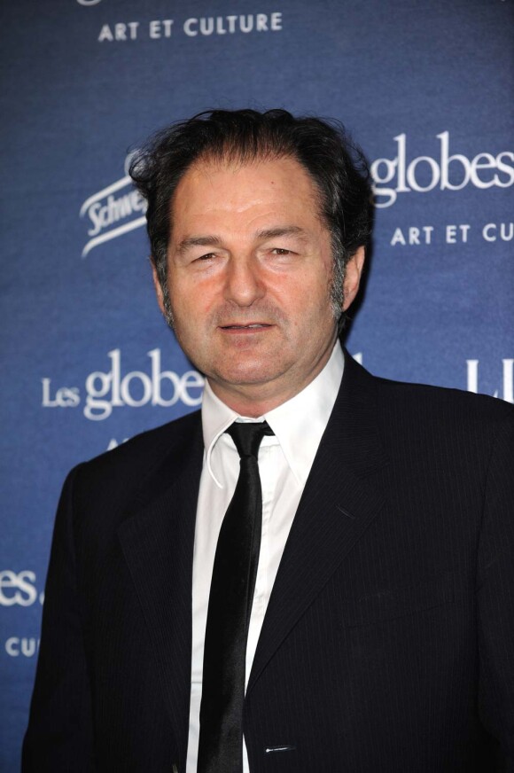 Denis Olivennes lors de la cérémonie des Globes de cristal, à Paris, le 8 février 2010 !