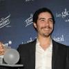 Meilleur acteur : Tahar Rahim, lors de la cérémonie des Globes de cristal, à Paris, le 8 février 2010 !