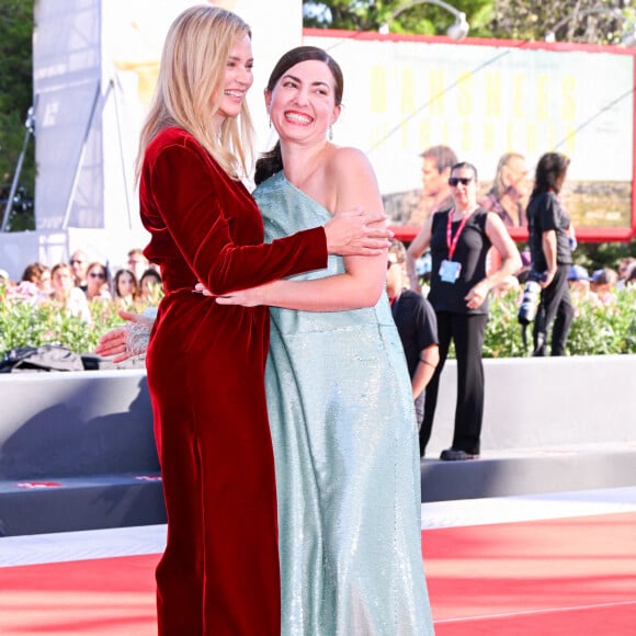 Rebecca Zlotowski, Virginie Efira - Red Carpet du film "Les Enfants des Autres (Other People's Children)" lors de la 79ème édition du festival international du film de Venise, la Mostra le 4 septembre 2022.