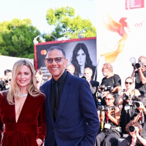 Virginie Efira, Roschdy Zem - Red Carpet du film "Les Enfants des Autres (Other People's Children)" lors de la 79ème édition du festival international du film de Venise, la Mostra le 4 septembre 2022.