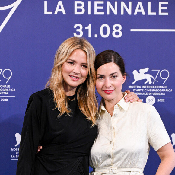 Virginie Efira, Rebecca Zlotowski - Photocall du film "Les Enfants des Autres (Other People's Children)" lors de la 79ème édition du festival international du film de Venise, la Mostra le 4 septembre 2022.