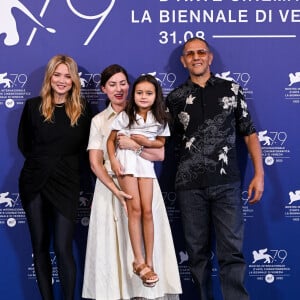 Virginie Efira, Callie Ferreira, Rebecca Zlotowski, Roschdy Zem - Photocall du film "Les Enfants des Autres (Other People's Children)" lors de la 79ème édition du festival international du film de Venise, la Mostra le 4 septembre 2022.