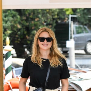 Virginie Efira - Les célébrités arrivent sur le ponton de l'hôtel Excelsior lors de la 79ème édition du festival international du film de Venise (La Mostra), Italie, le 3 septembre 2022. © SGP/Bestimage