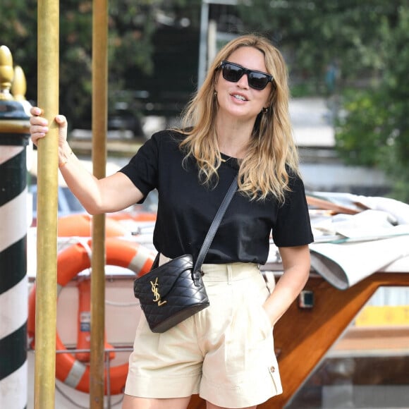 Virginie Efira - Les célébrités arrivent sur le ponton de l'hôtel Excelsior lors de la 79ème édition du festival international du film de Venise (La Mostra), Italie, le 3 septembre 2022.